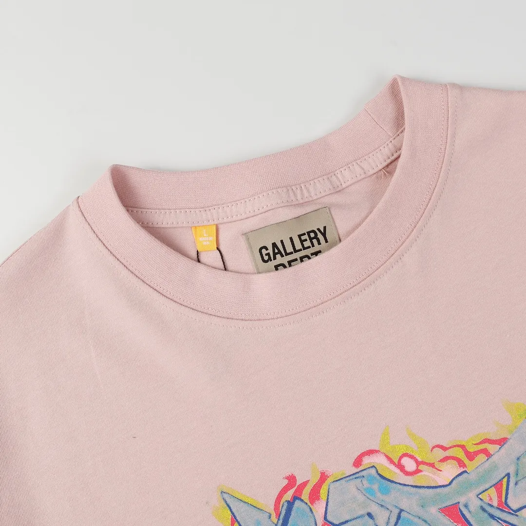 GALLERY.DEPT Summer new short-sleeved style No.: D3135#P106 Color: Black Pink White Size: S M L XL